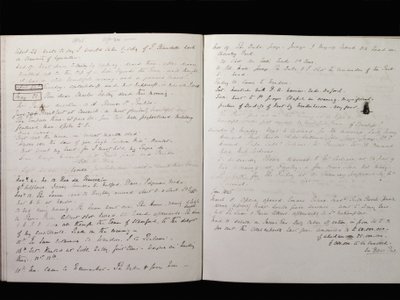 Extract from the Marquess of Granbys Diary, 24th April, 1845 by Charles Manners, 6th Duke of Rutland